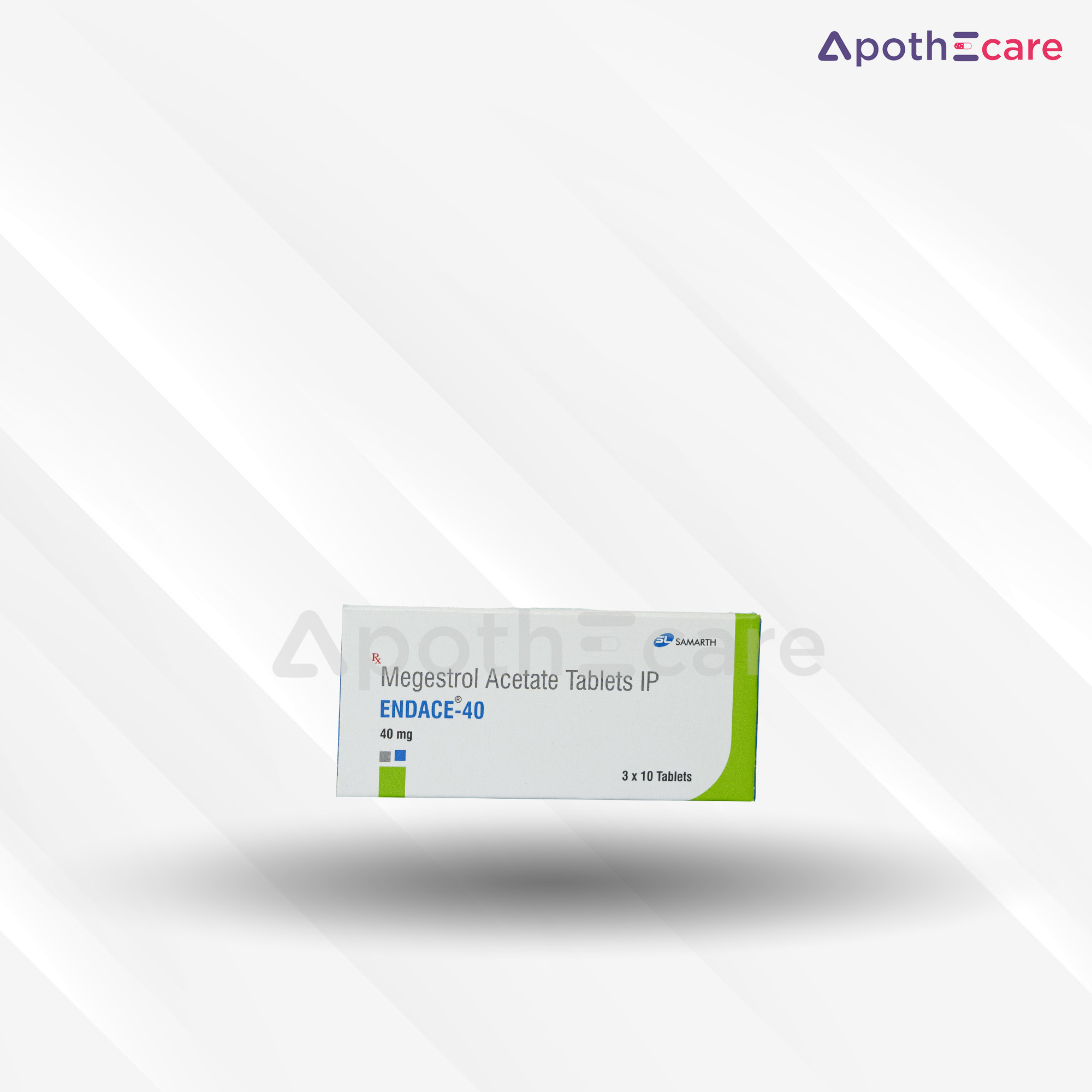 Endace 40mg Tablet, used in cancer therapy.