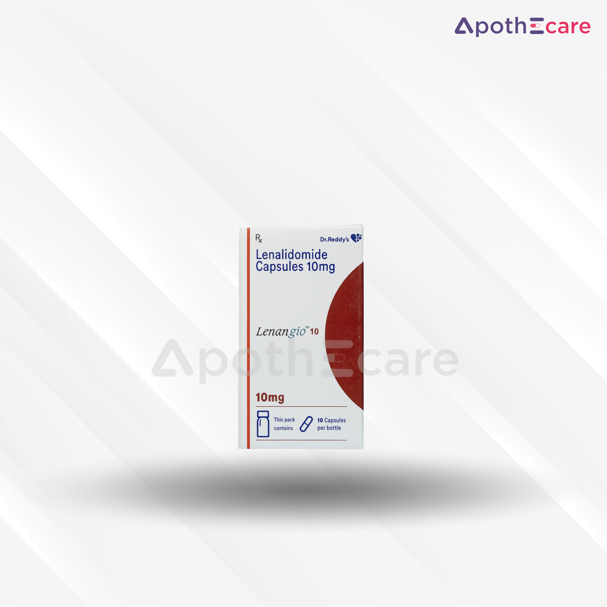 Lenangio 10mg Capsule, used in cancer therapy.