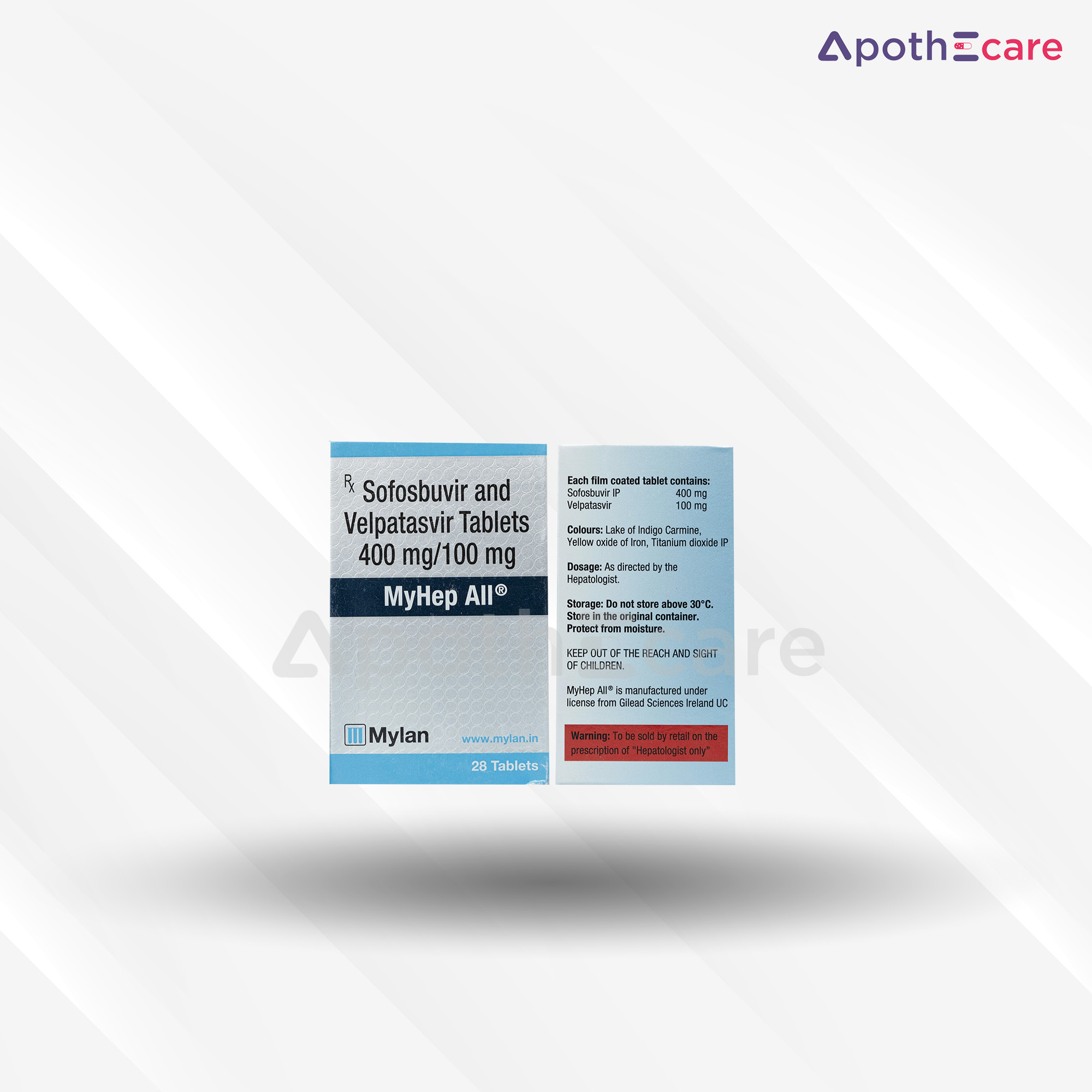 Myhep All tablets, used in the treatment of hepatitis.