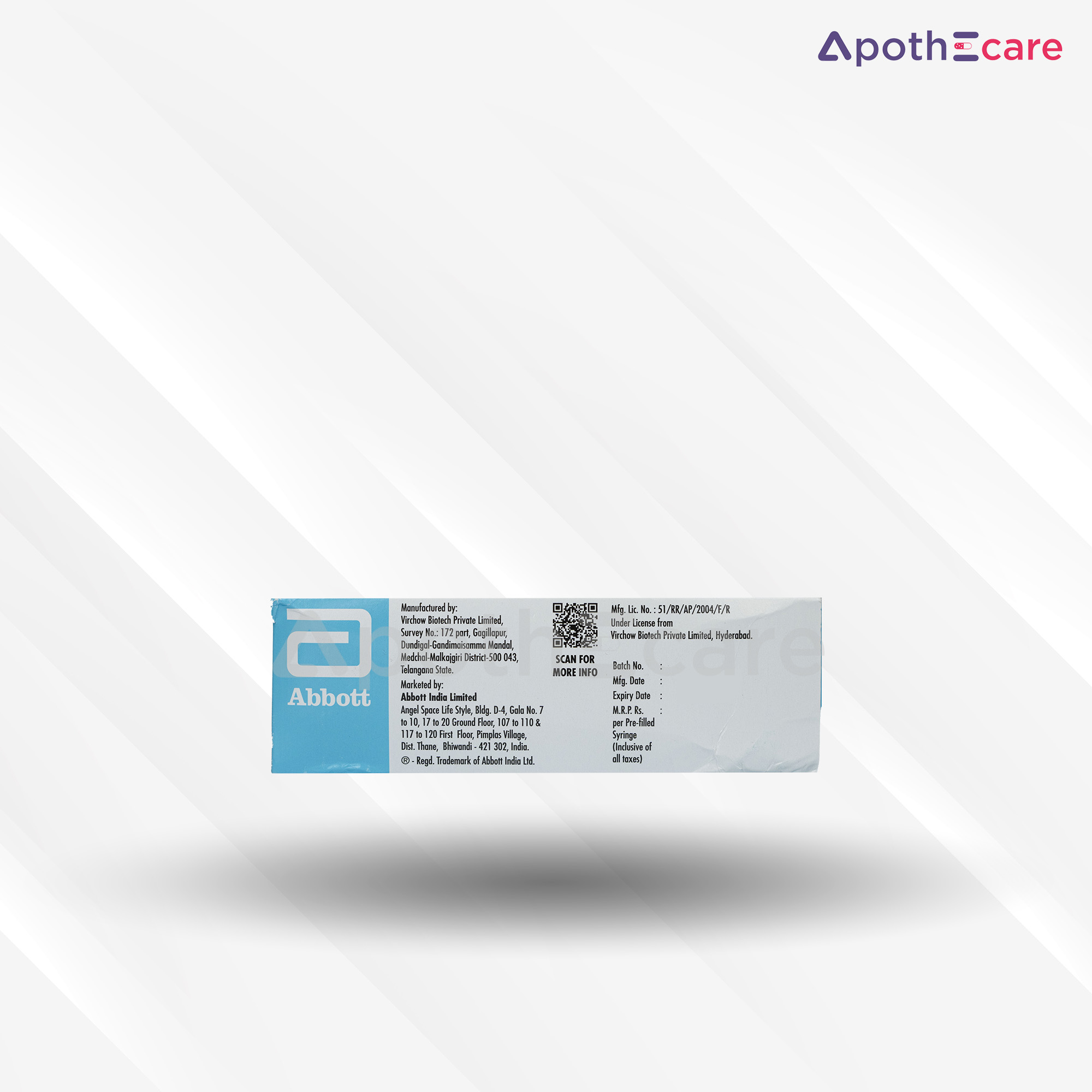 Parihep 40mg, a medication for blood clot prevention and treatment.