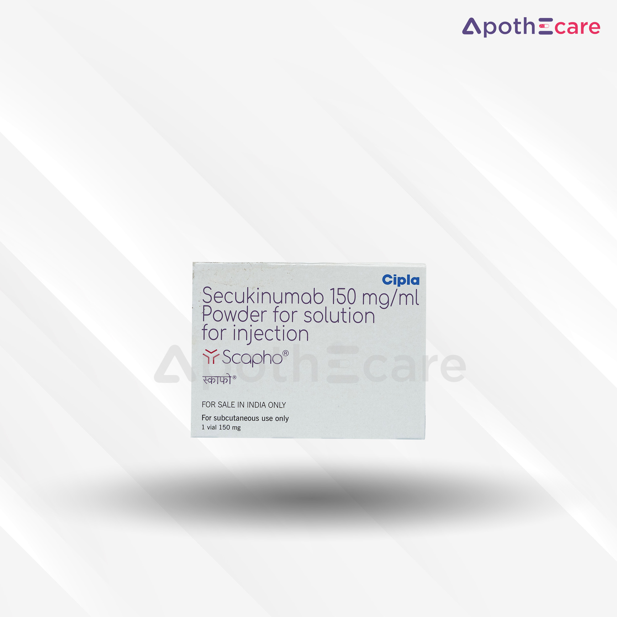 Scapho 150mg Injection, used in the treatment of various autoimmune conditions.