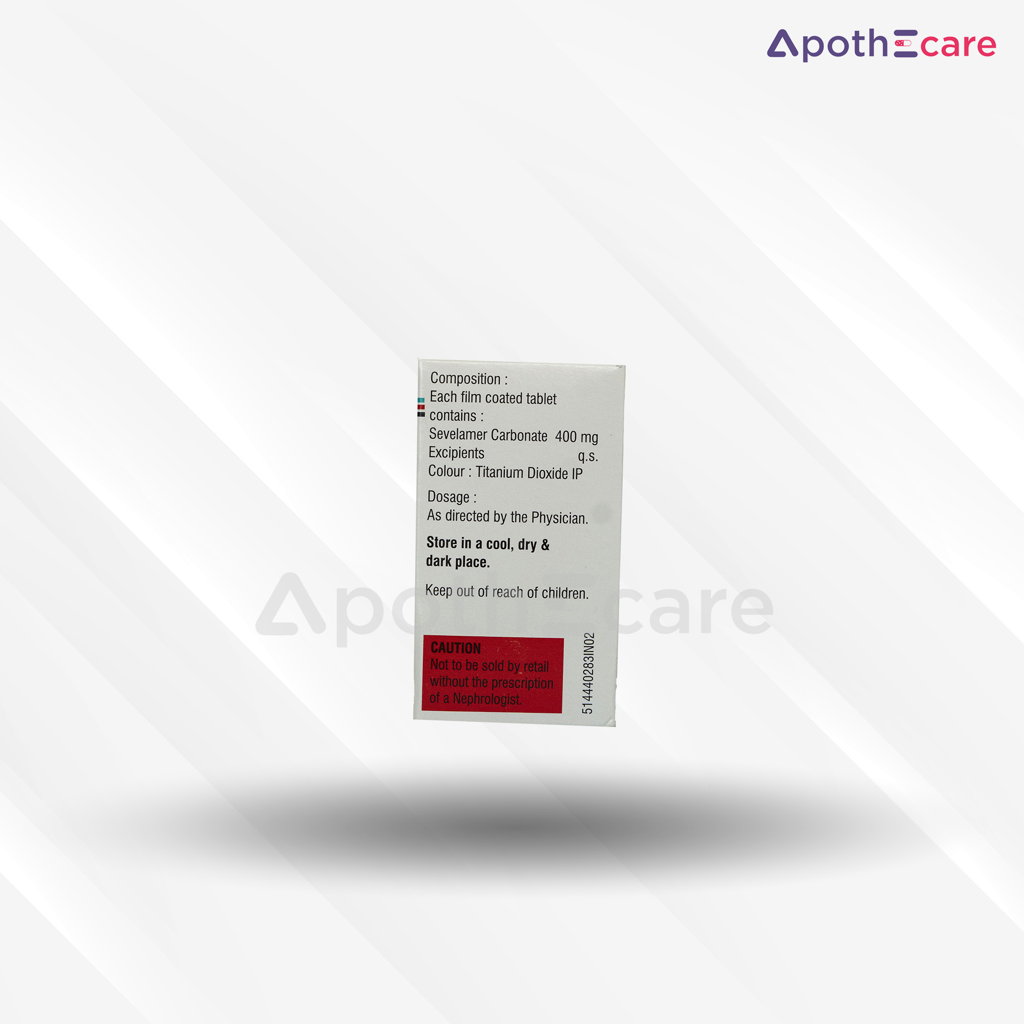 Sevcar 400mg, used in liver disease management.