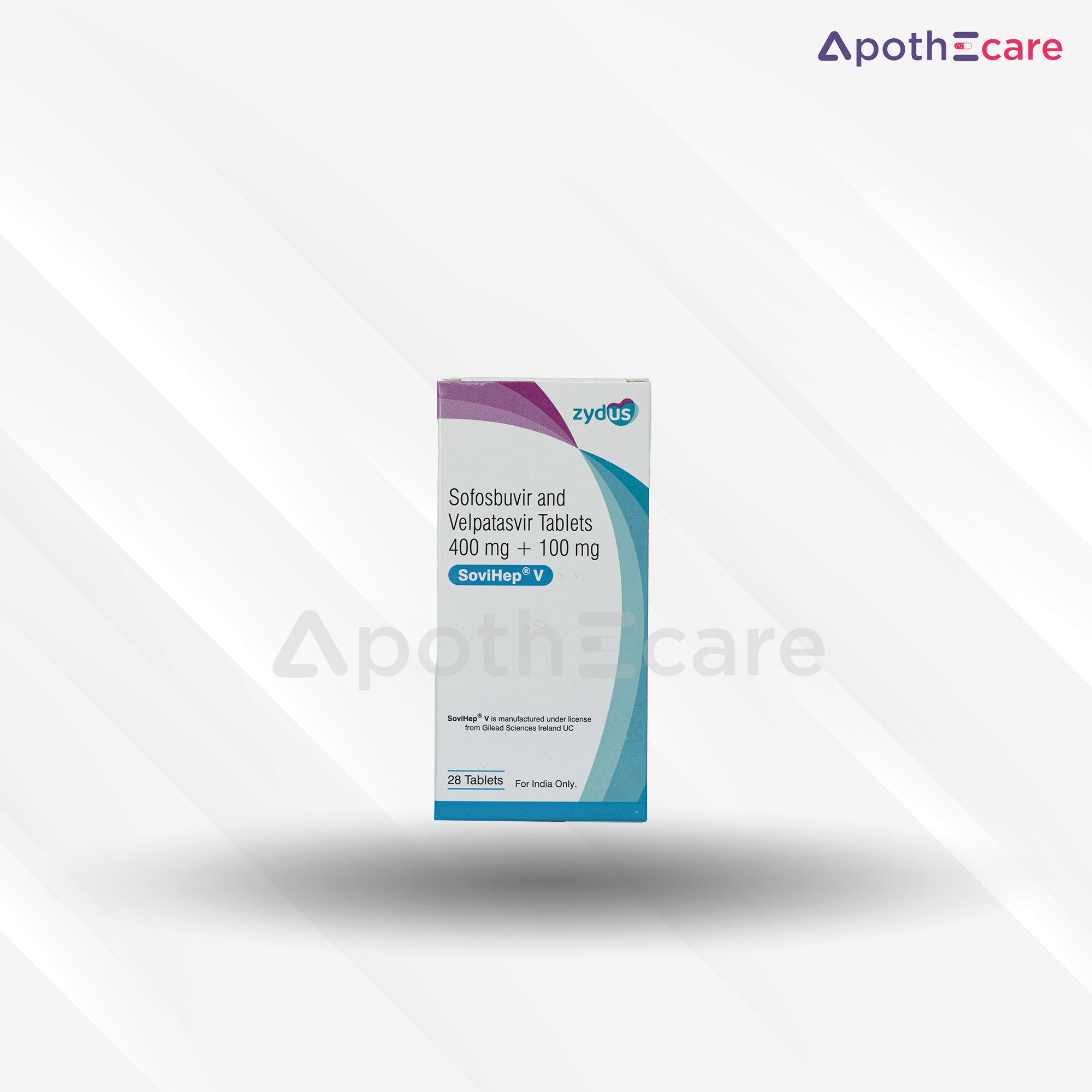 Sovihep V tablet auto, used for treating hepatitis C.