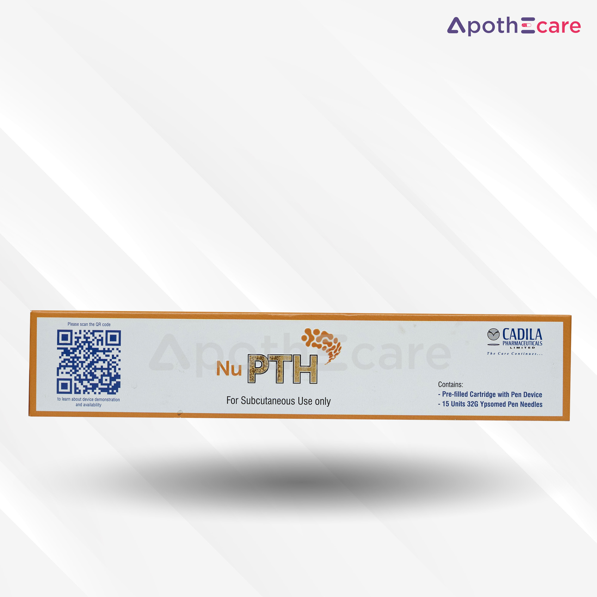 Nu PTH 750mcg Injection, is used to treat specific bone disorders.