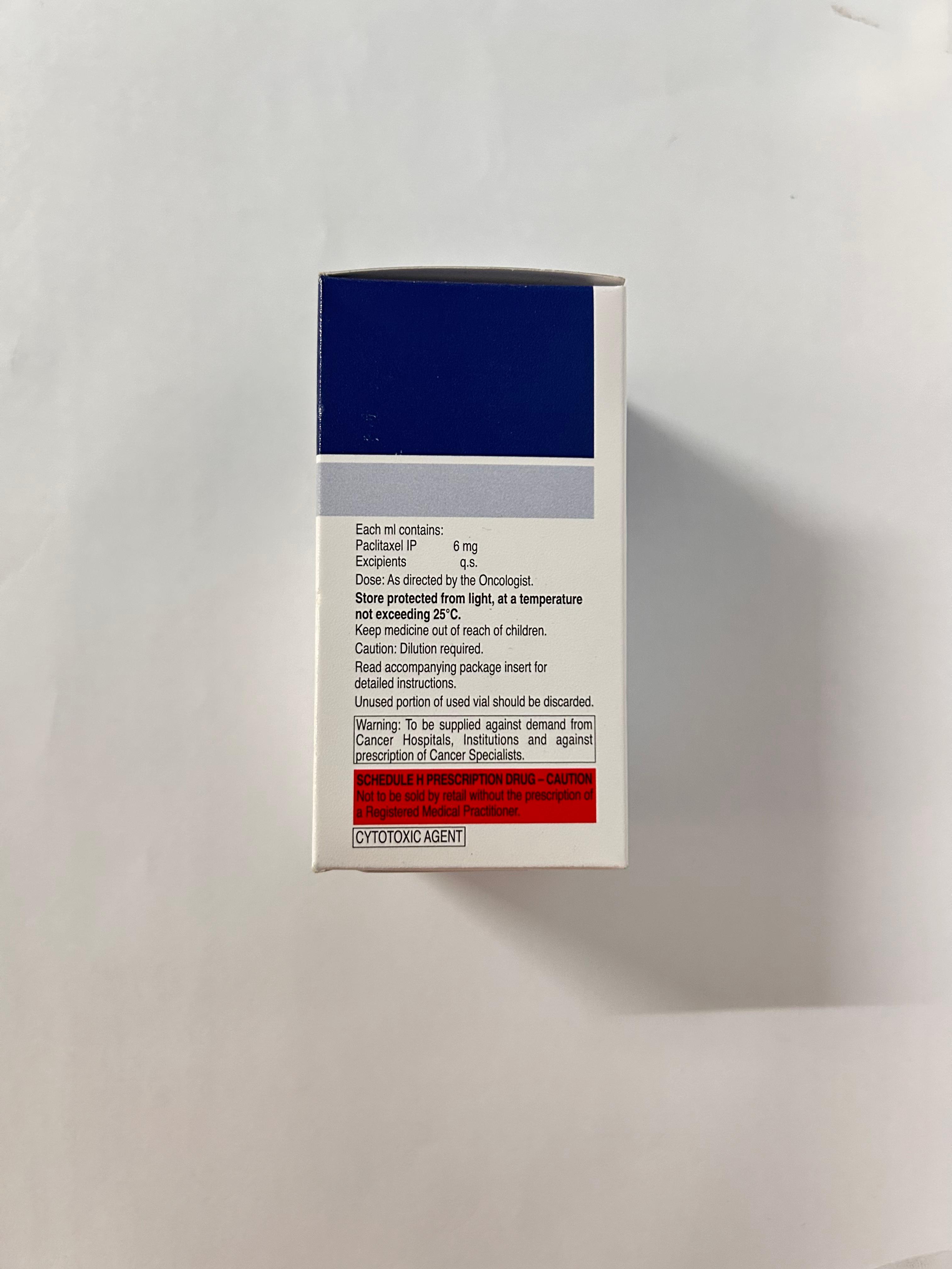 Cytax 300mg Injection, used to treat a variety of cancers, such as Kaposi's sarcoma, lung cancer, ovarian cancer, and breast cancer.