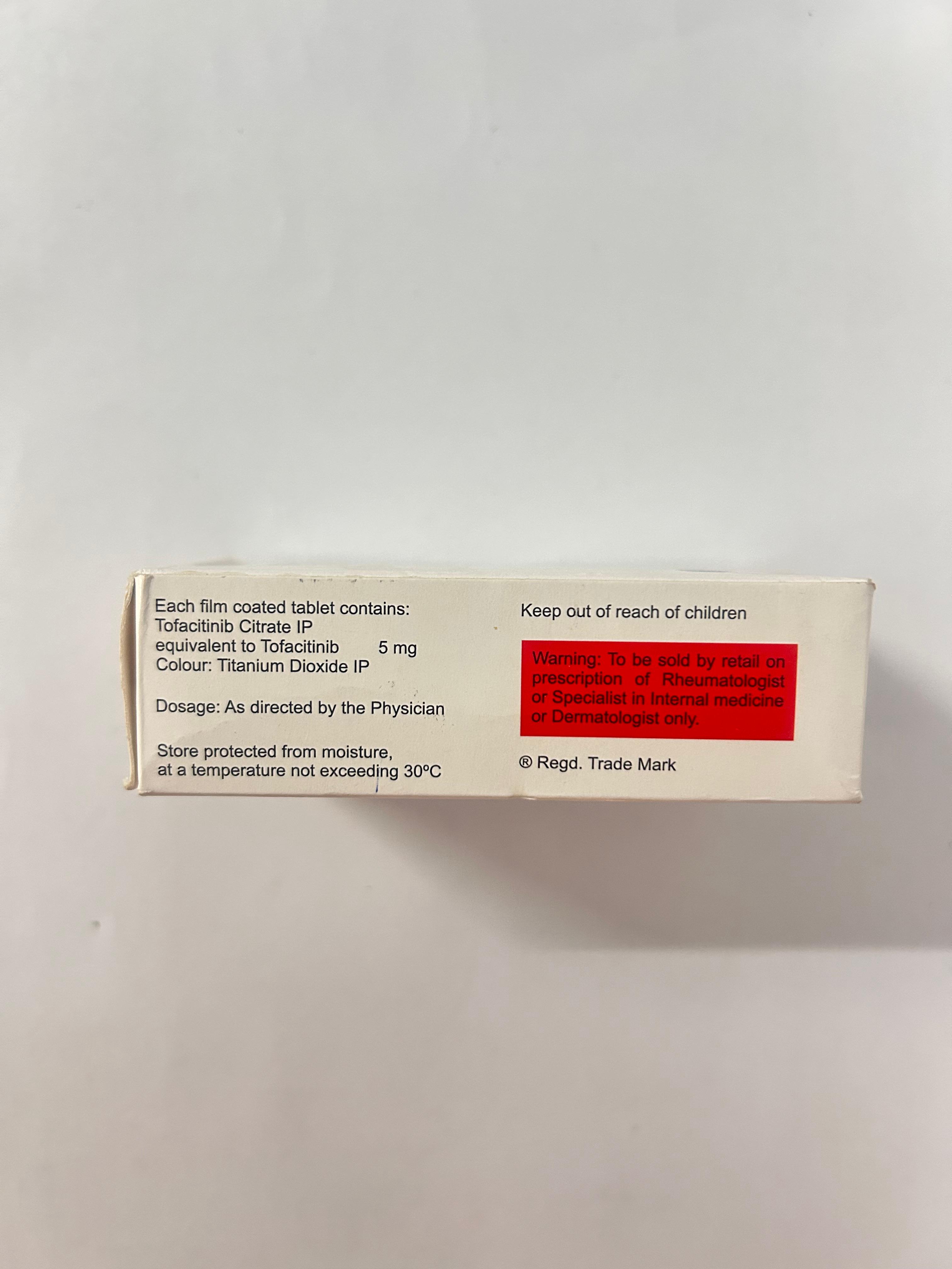 Tfct Nib 5mg Tablet, used primarily for treating certain autoimmune diseases