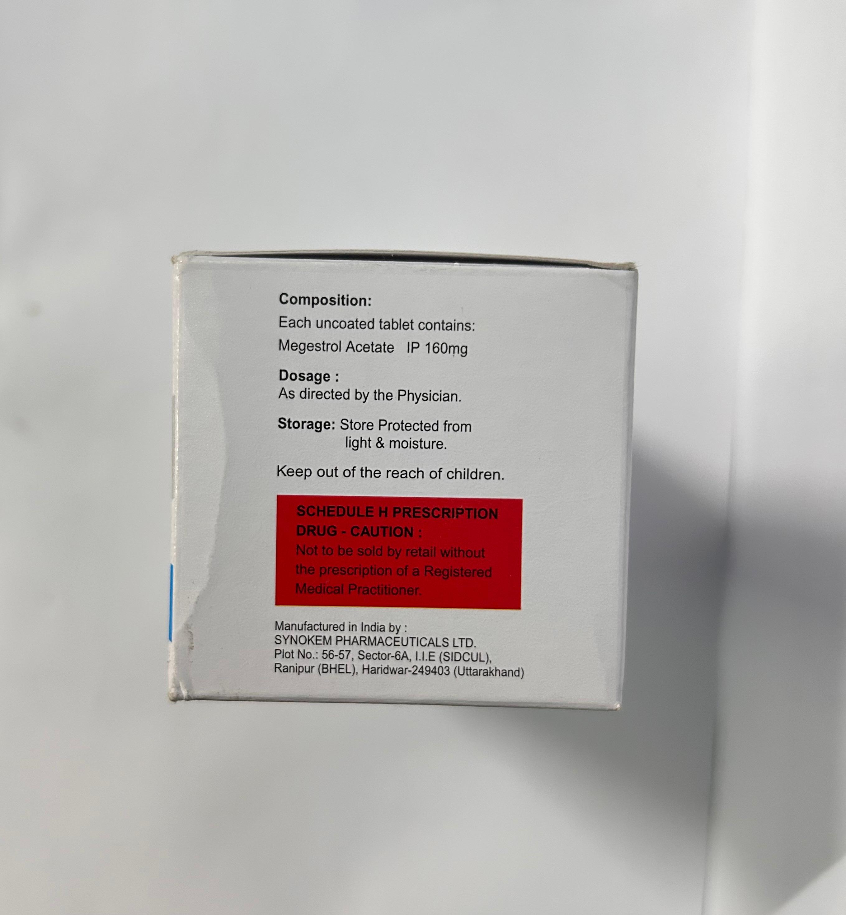 Megasty 160mg Tablet, It is frequently used to treat various cancers, particularly endometrial and breast cancer.