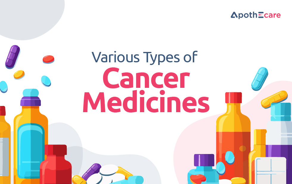 Various types of Cancer Medicines