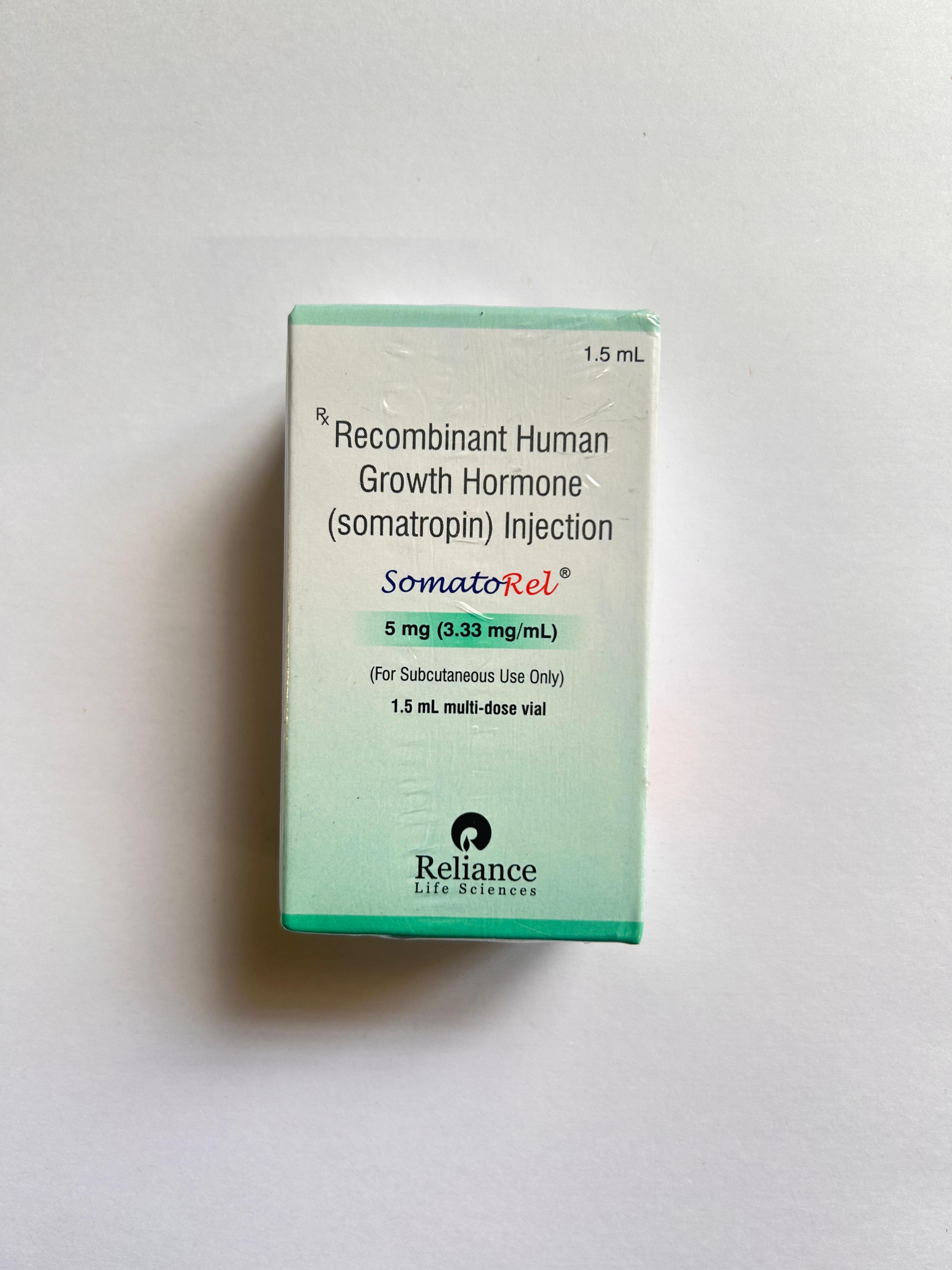Somatorel 5mg Injection is used to treat growth hormone deficiency.