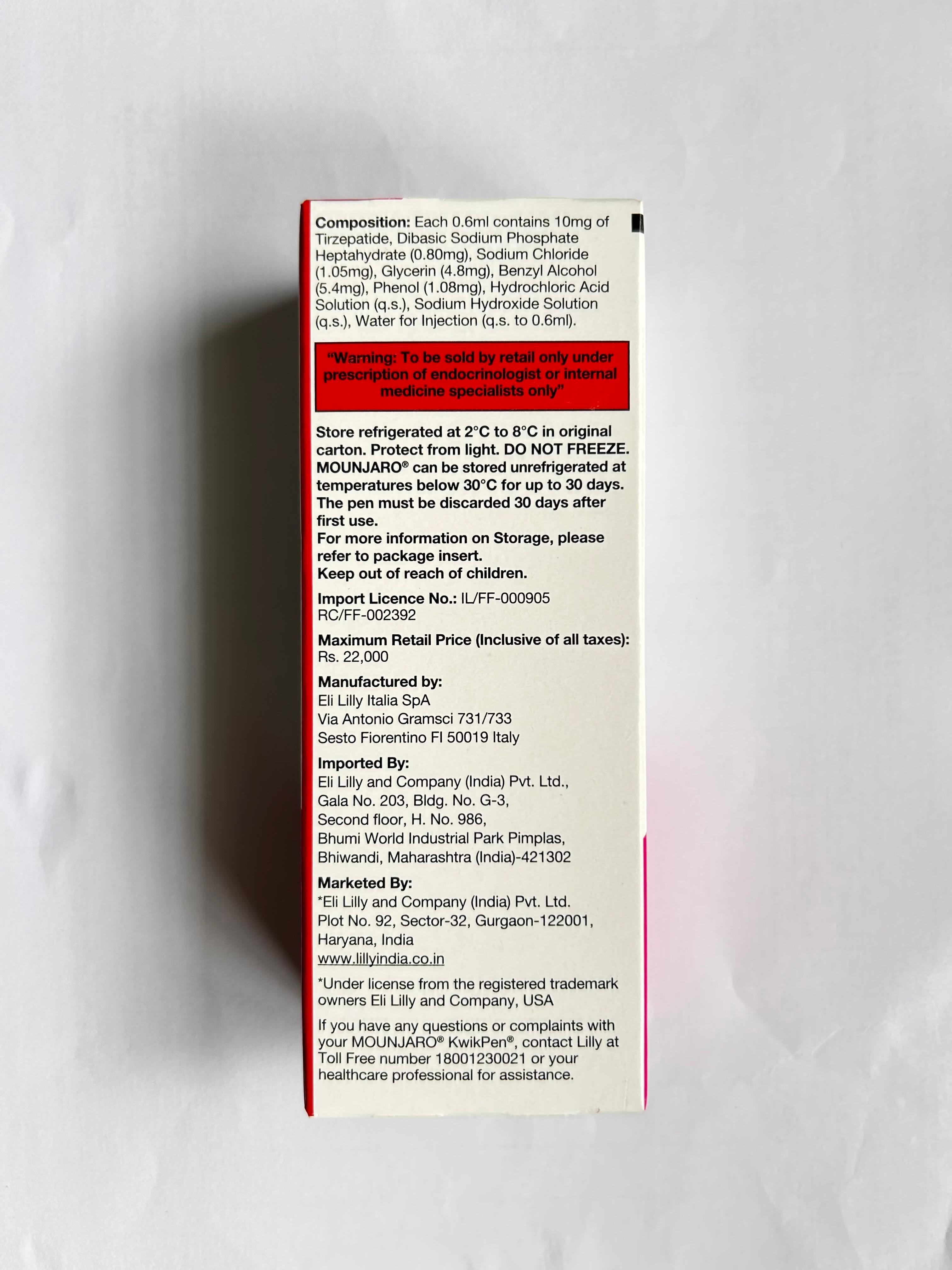 Mounjaro 10mg KwikPen is a dual GIP and GLP-1 receptor agonist used for type 2 diabetes management.v