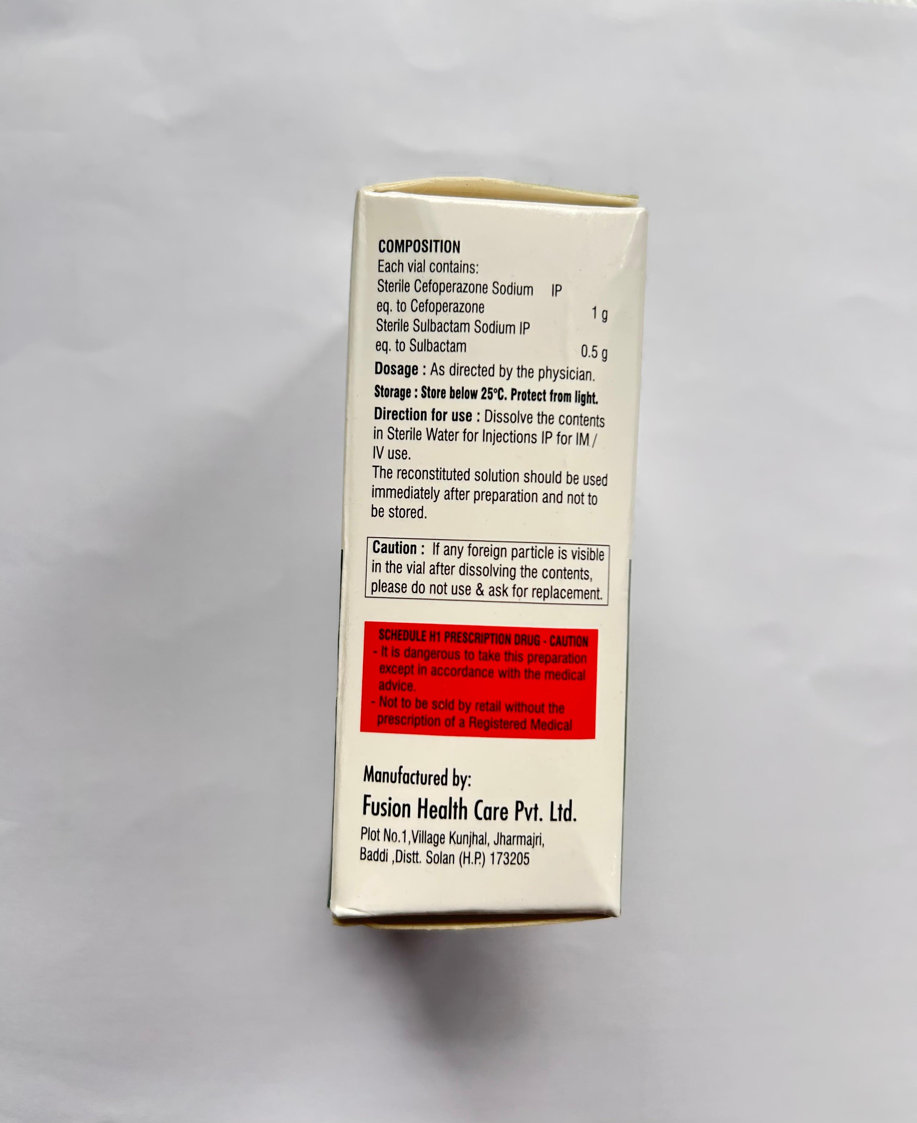 Razone-ES 1.5gm Injection is used in the treatment of a variety of bacterial infections.