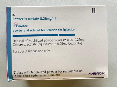 Cetrotide 0.25mg Injection used in Prevention of Premature Ovulation.