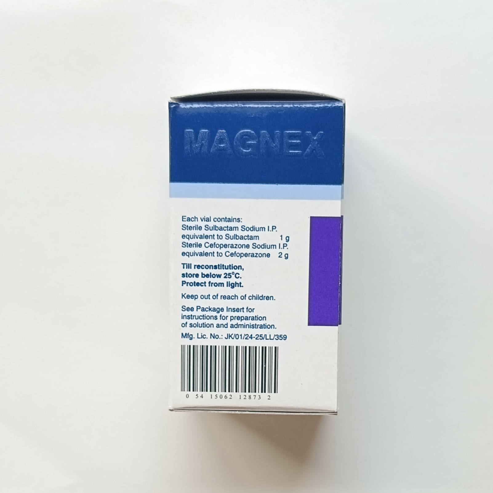 Magnex Forte 3gm Injection is used for the treatment of a variety of bacterial infections.