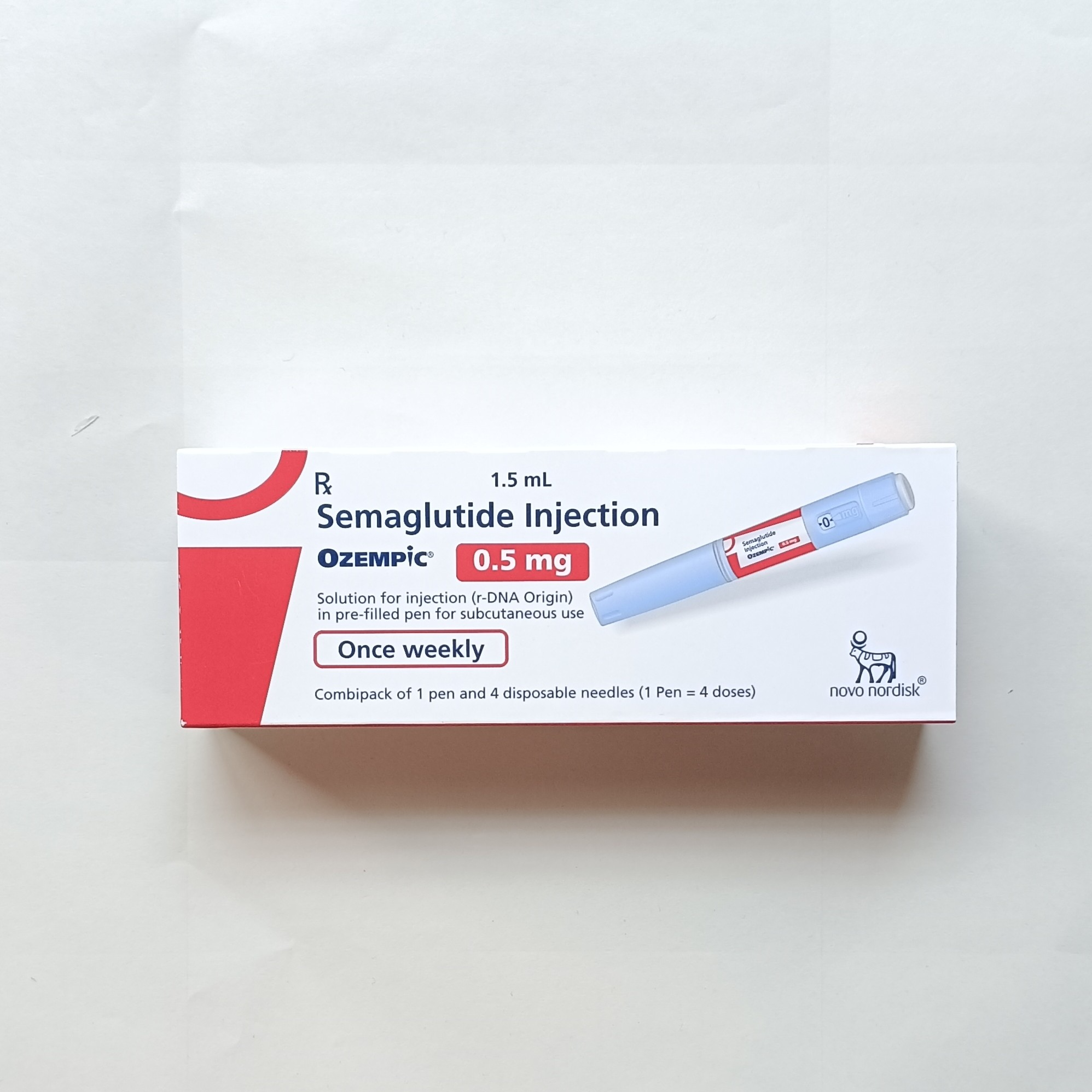 Ozempic 0.5mg injection is used to treat Type 2 Diabetes mellitus